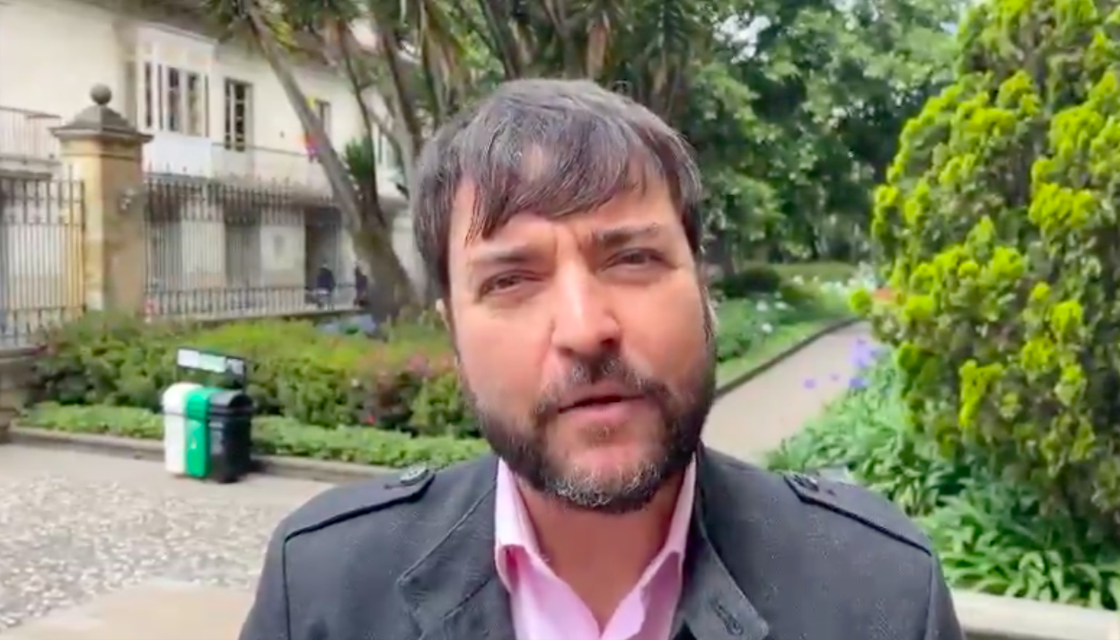 El Alcalde de Barranquilla, Jaime Pumarejo.