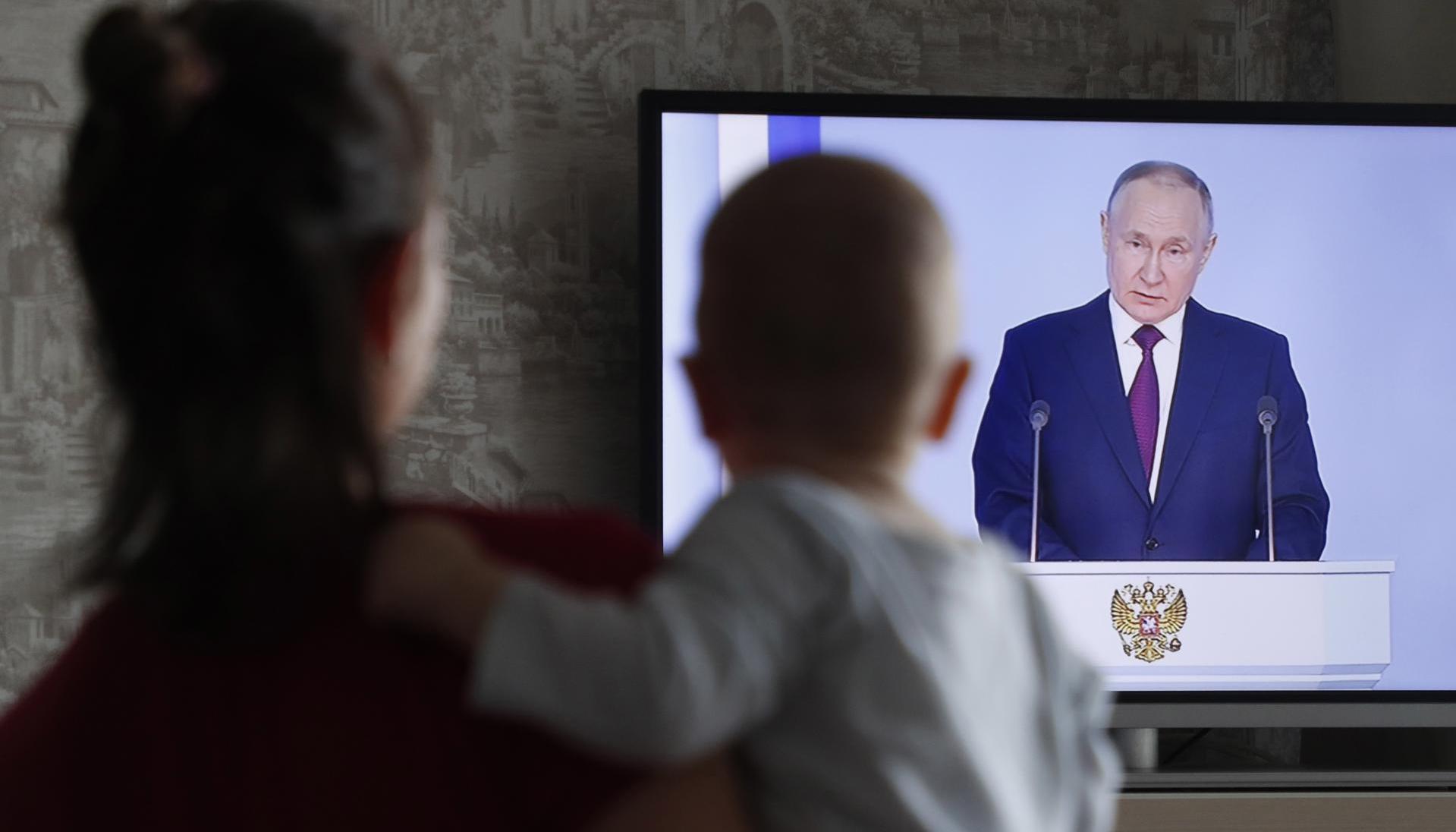 Putin en su intervención
