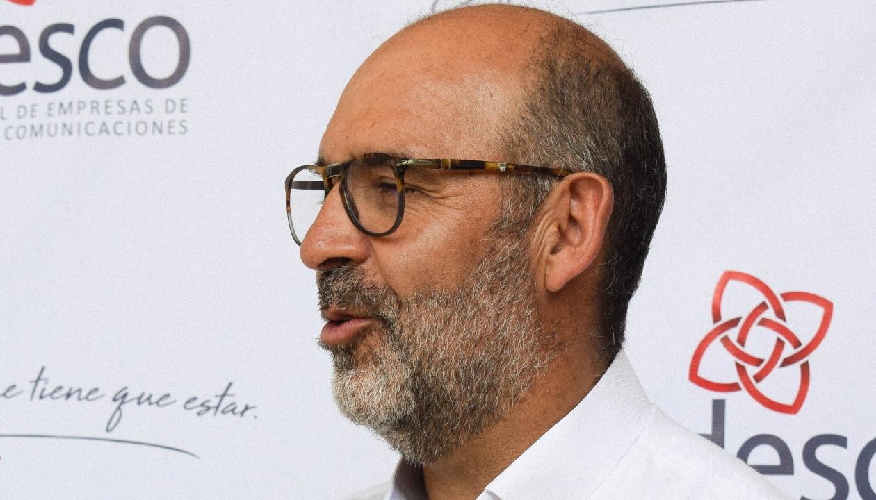 El Presidente de Andesco, Camilo Sánchez.