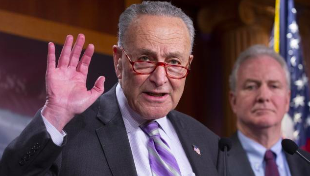 El líder de los demócratas en el Senado, Chuck Schumer.