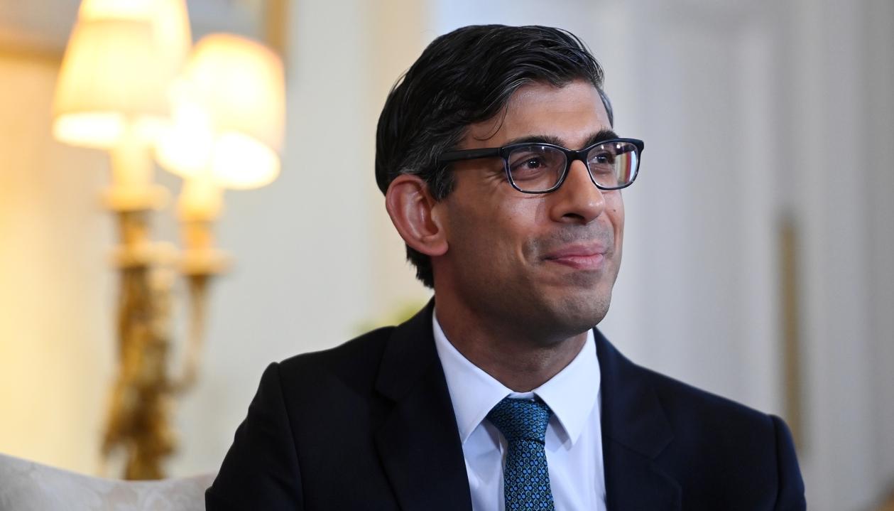 El primer ministro británico, Rishi Sunak.