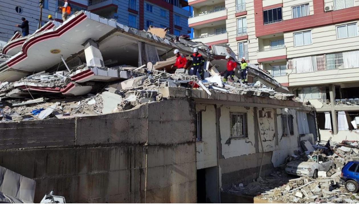 Los daños en Turquía.