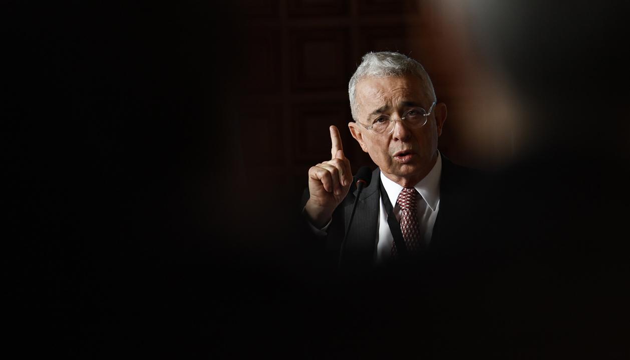 El expresidente de la República, Álvaro Uribe.