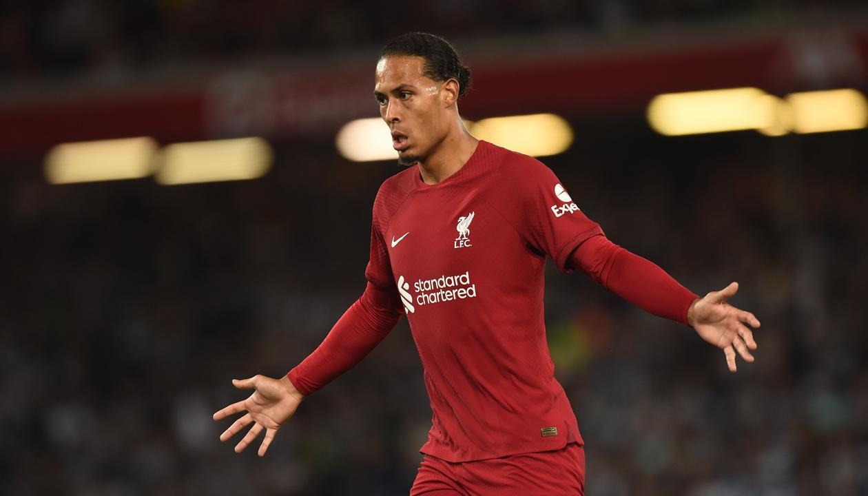 Virgil Van Dijk, defensa del Liverpool. 