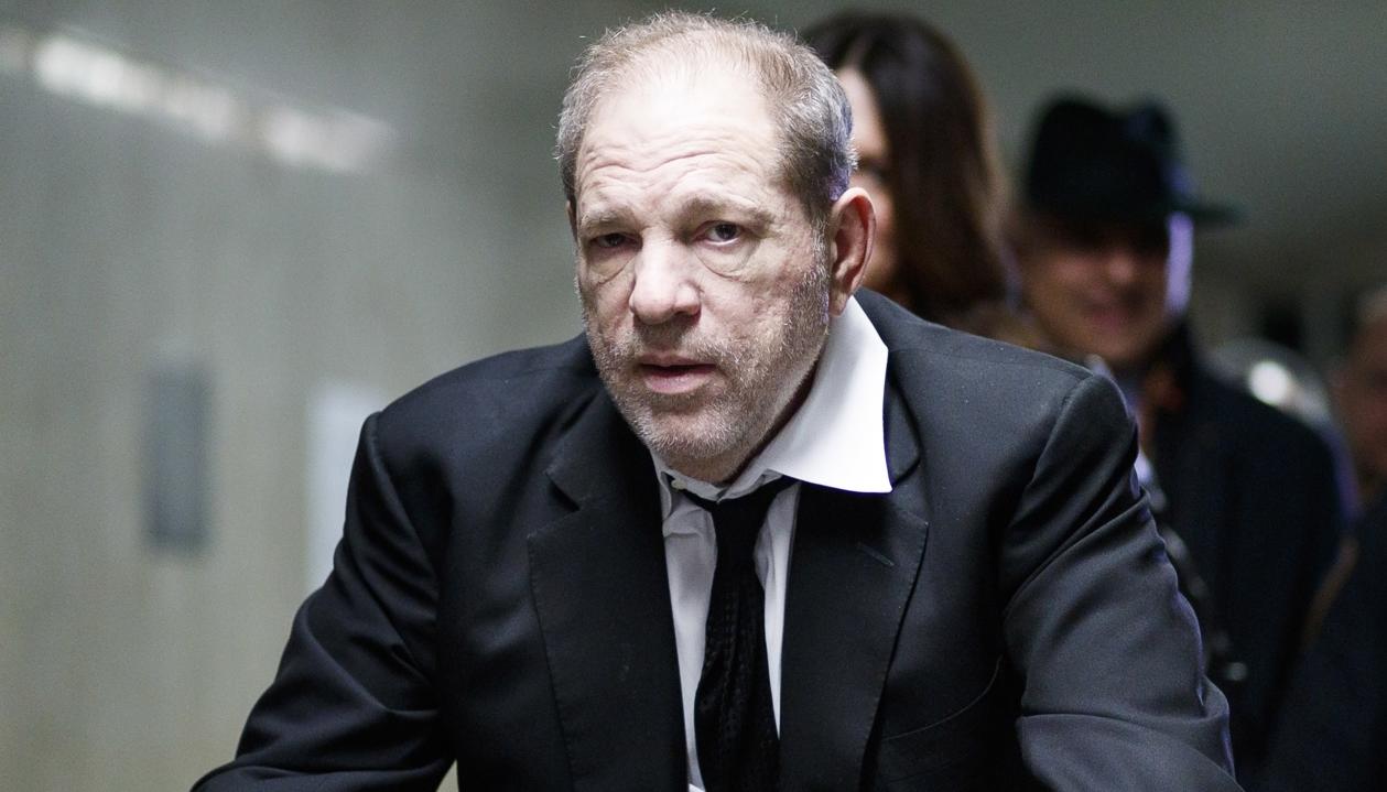 El exproductor de cine Harvey Weinstein.