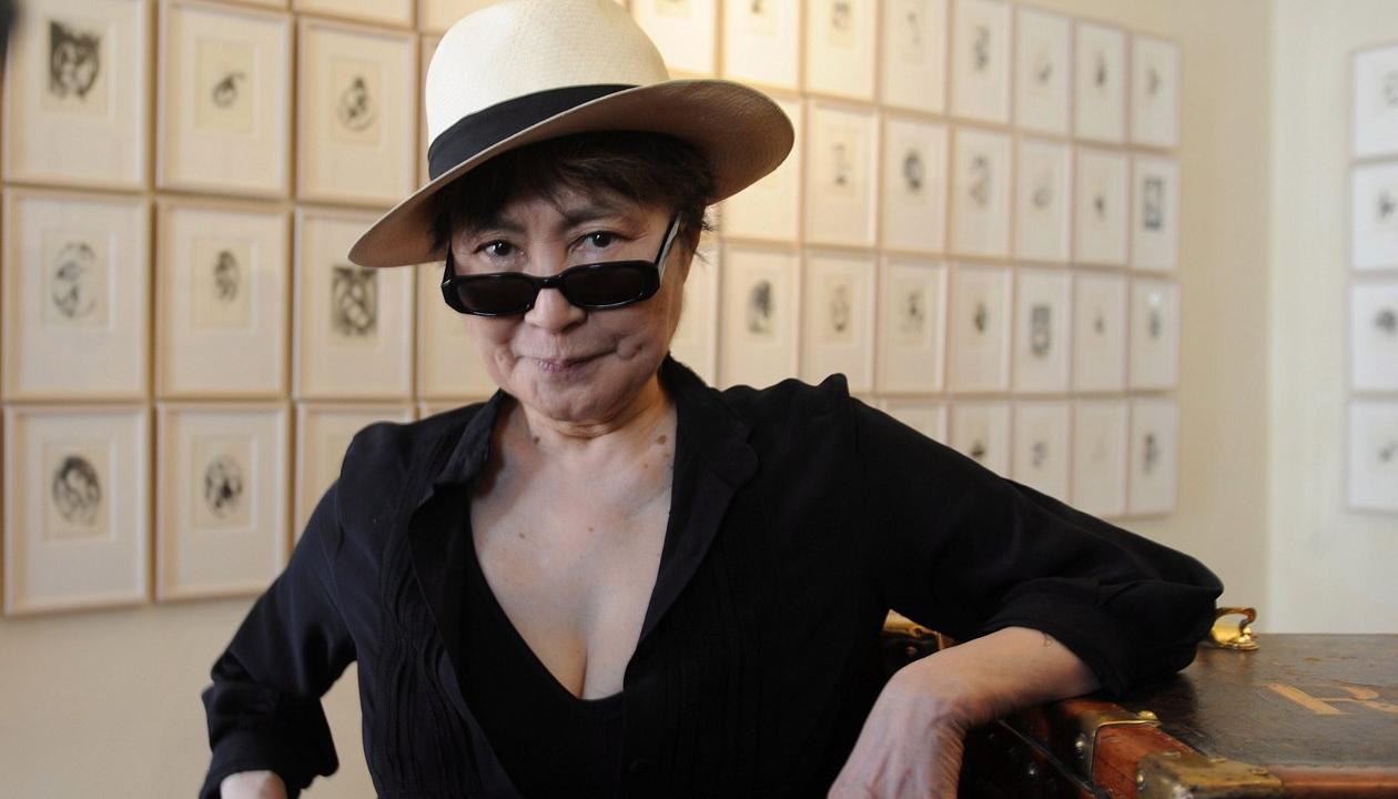 Yoko Ono, viuda del exbeatle John Lennon.