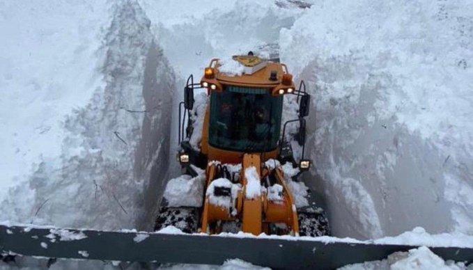 Fuertes nevadas se han registrado en los últimos días en esta región alpina.