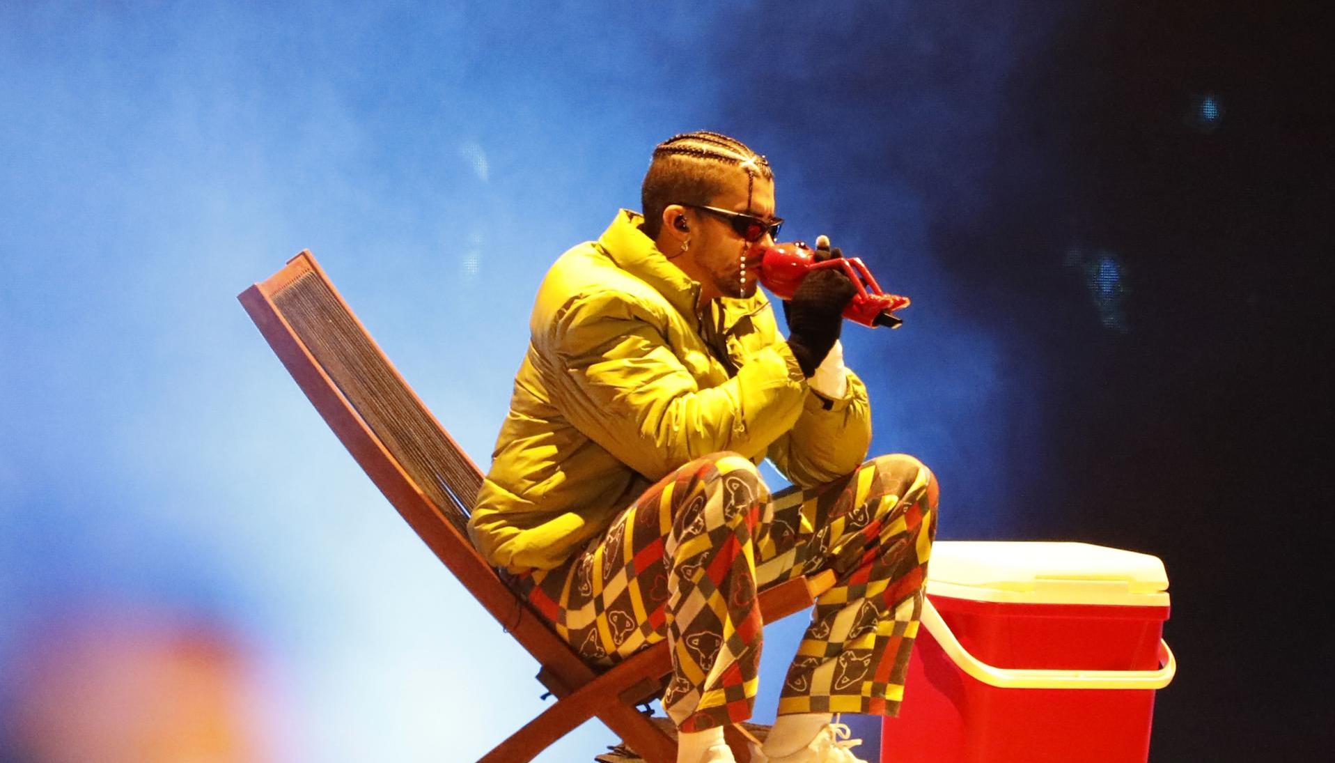 El cantante urbano Bad Bunny.