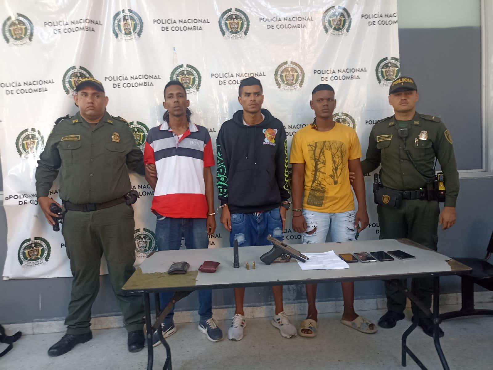 Los capturados tras el atentado a bala en Los Olivos I