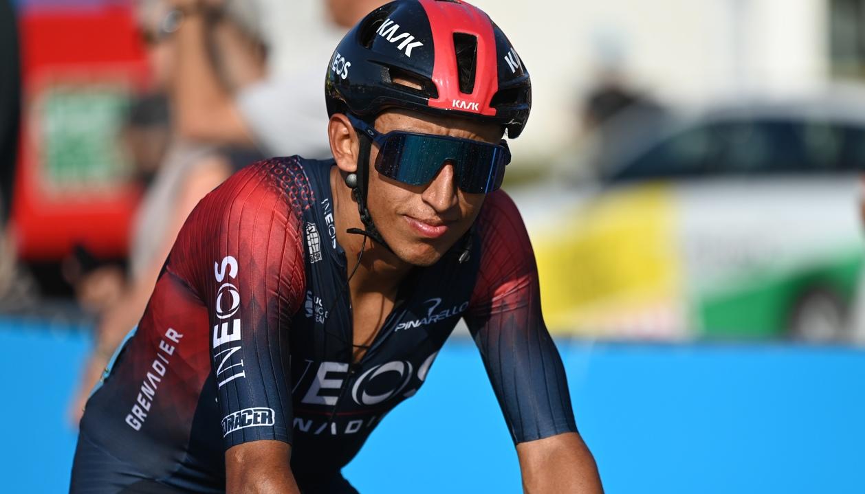 Egan Bernal no se ha recuperado totalmente de su caída en la Vuelta a San Juan.