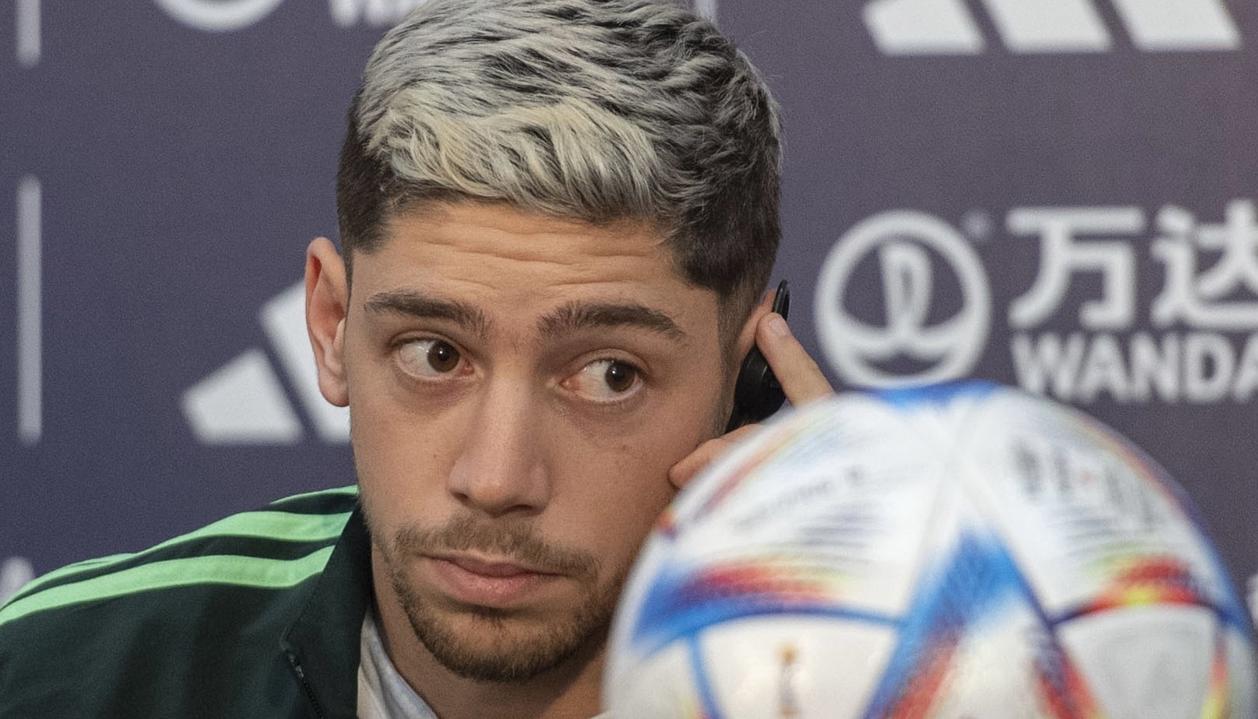 Federico Valverde, mediocampista uruguayo del Real Madrid. 