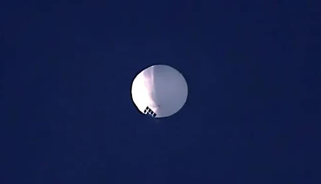 El globo espía de China destruido por Estados Unidos en el océano Atlántico