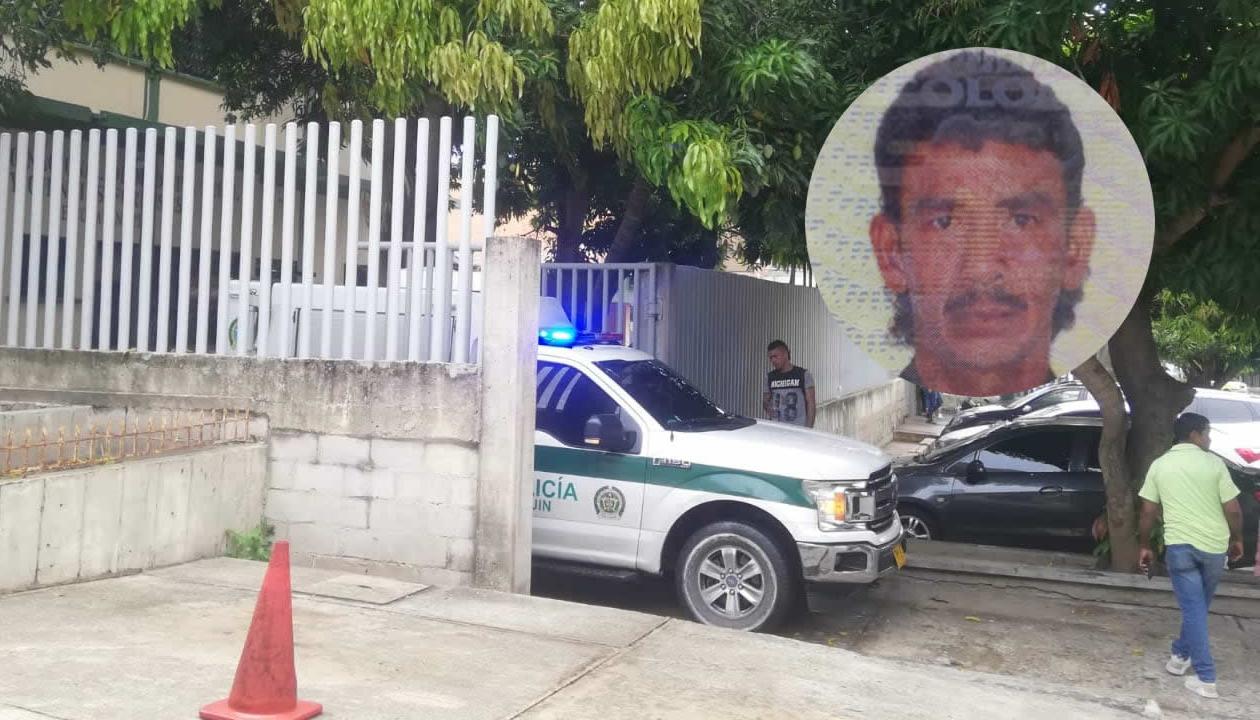 El cuerpo de Víctor Manuel Ibáñez Montes fue llevado a Medicina Legal.