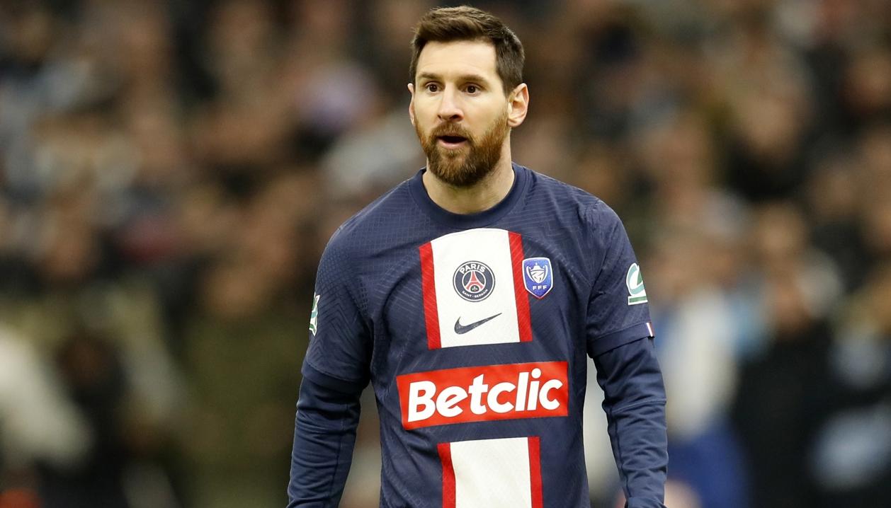 Lionel Messi se lesionó en el partido del miércoles contra el Olympique de Marsella.