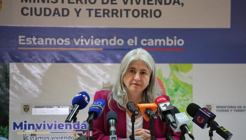 Catalina Velasco, ministra de Vivienda.