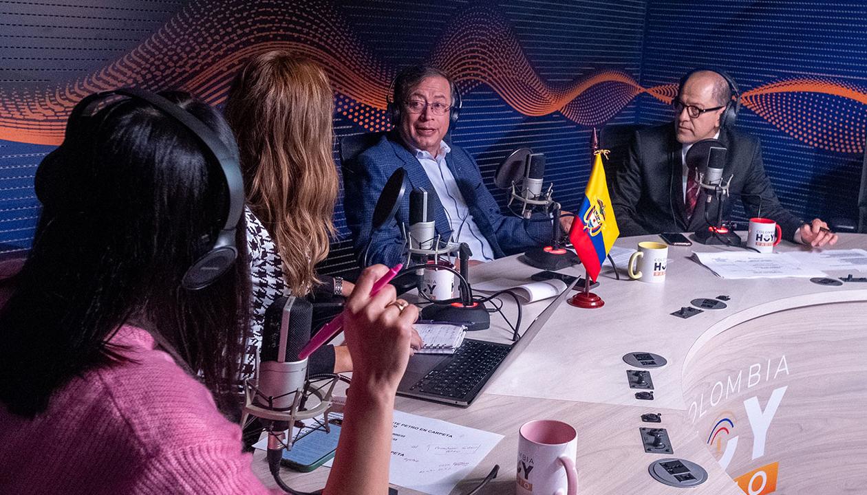El Presidente de la República, Gustavo Petro.