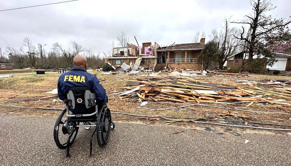 Estragos causados en Alabama.