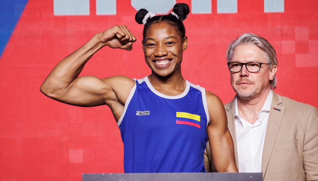 La barranquillera Angie Valdez ganó medalla de plata en 60 kilogramos.