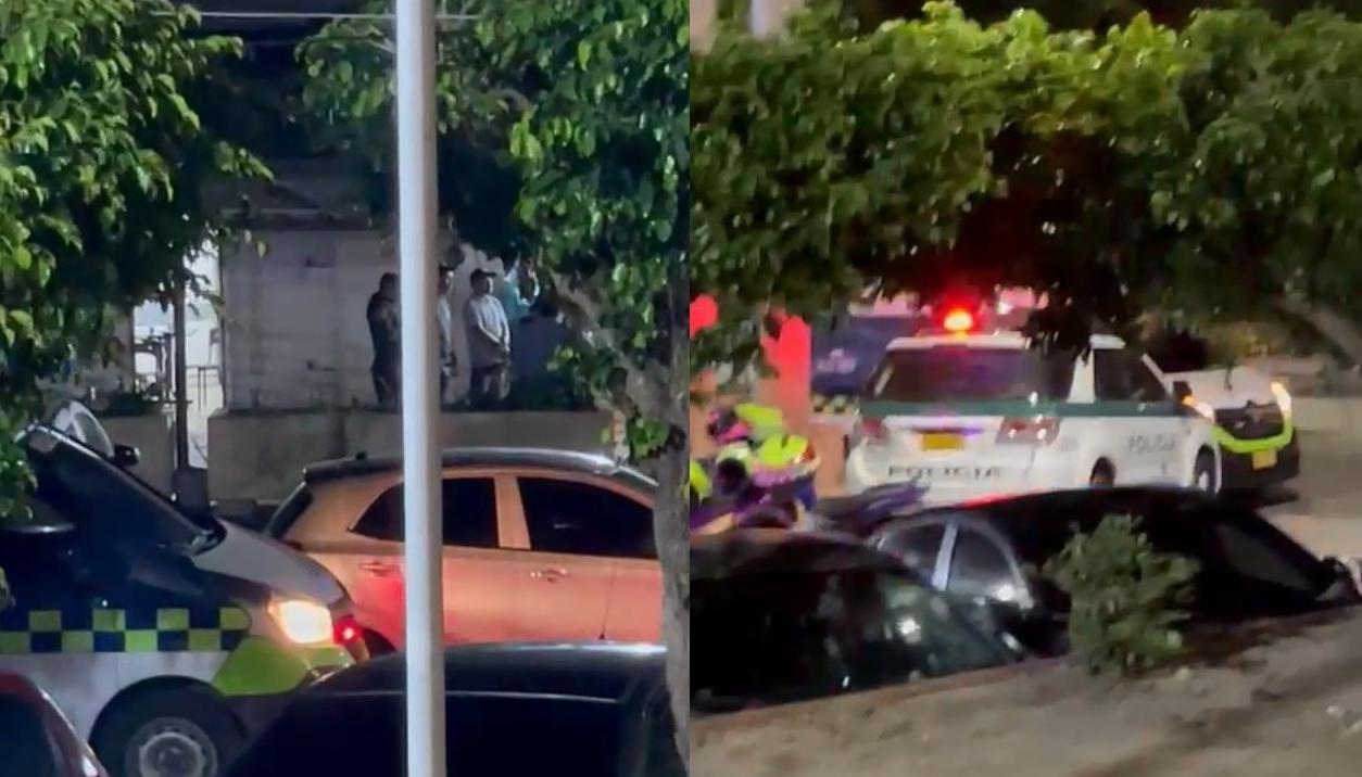 Atraco masivo en local de comidas rápidas