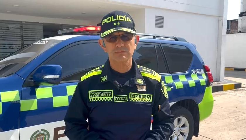 BG Jorge Urquijo Sandoval, Comandante de la Policía Metropolitana.