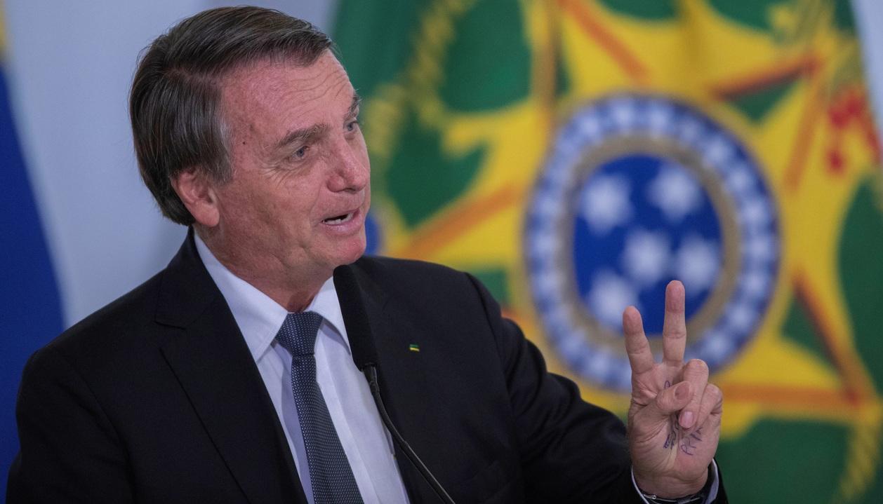 El expresidente de Brasil, Jair Bolsonaro.