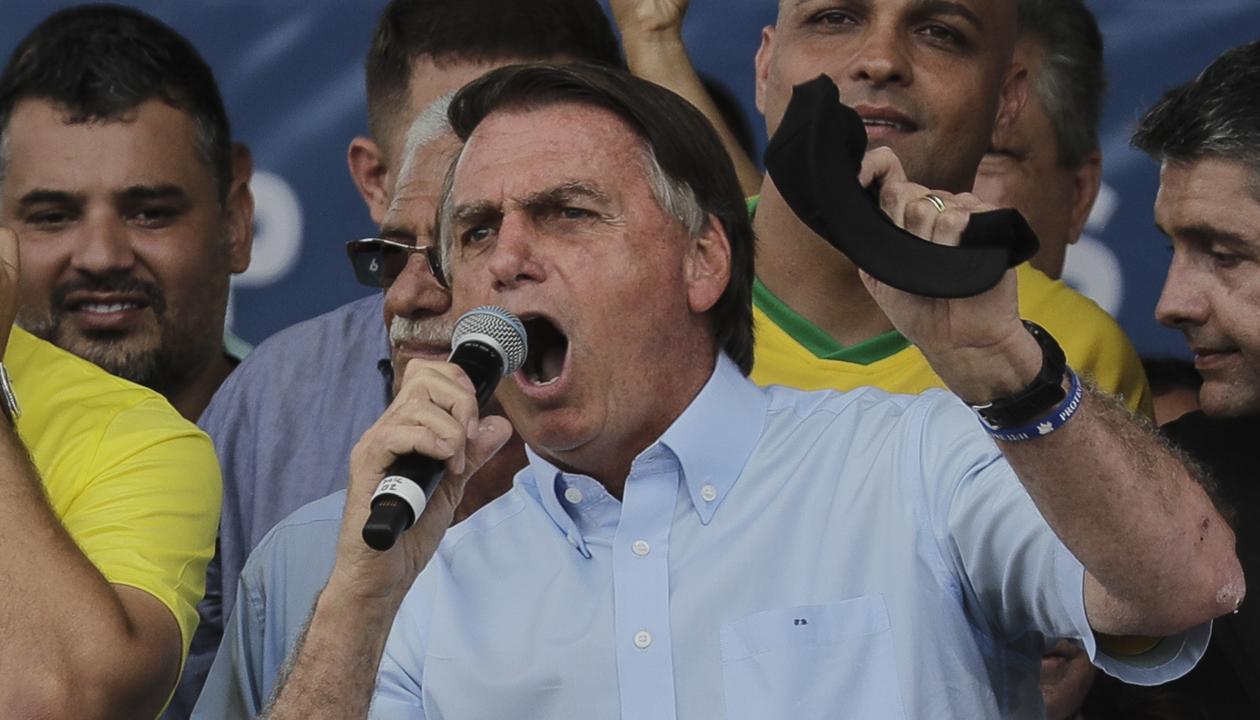 El expresidente de Brasil, Jair Bolsonaro.