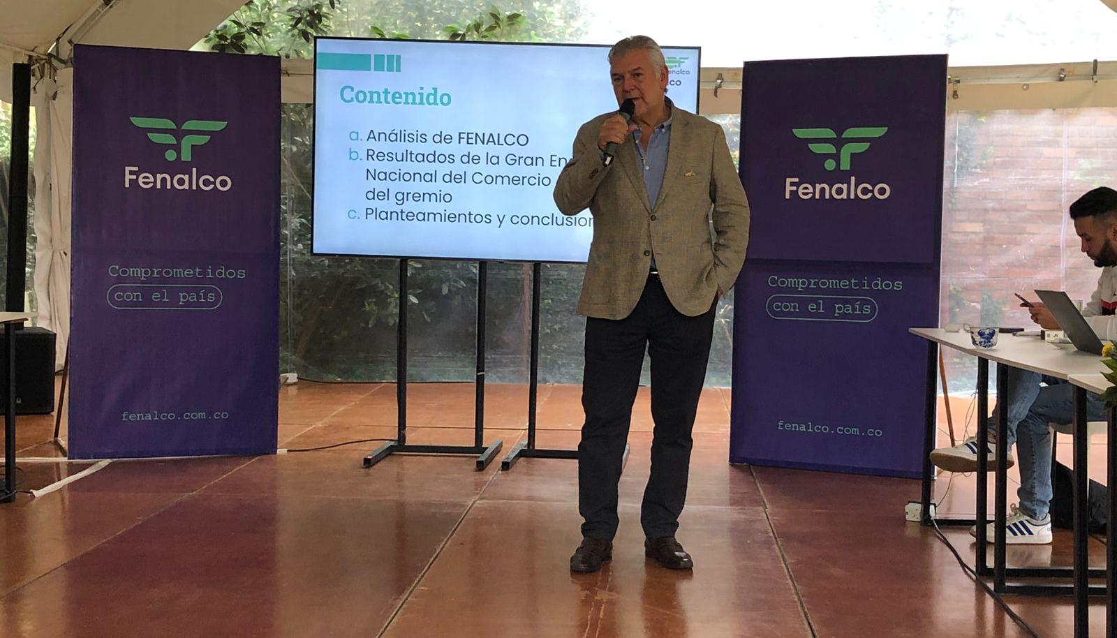 Jaime Alberto Cabal, presidente de Fenalco.