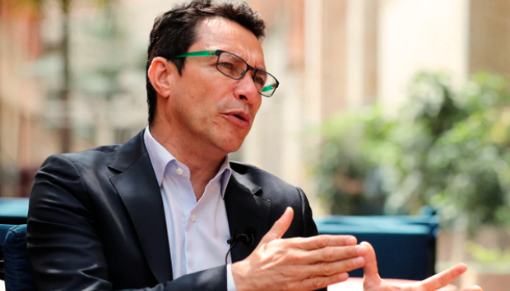 El Gobernador del Magdalena, Carlos Caicedo.