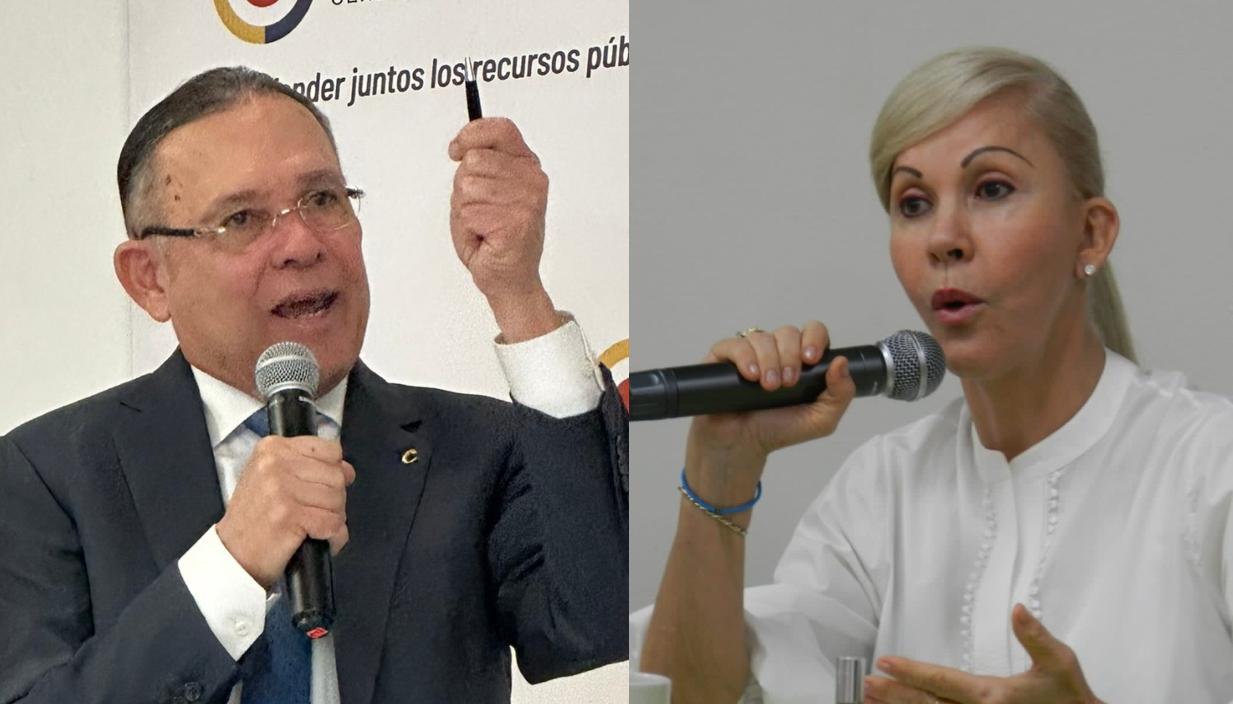 Efraín Cepeda y Dilian Francisca Toro.