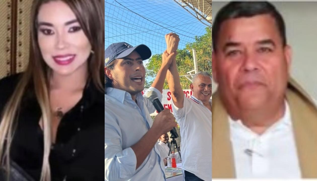Day Vásquez, Nicolás Petro, Máximo Noriega y Samuel Santa Lopesierra, alias 'Hombre Marlboro'.