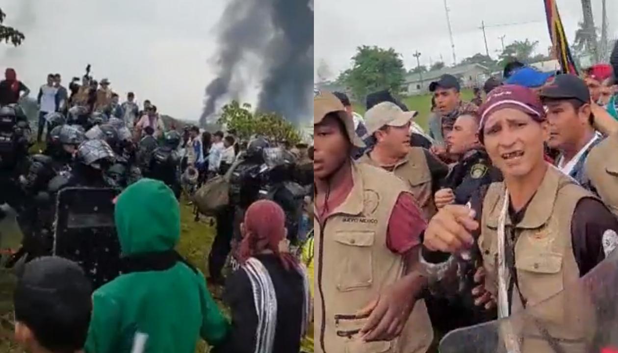 Imagen de la situación en Caquetá.