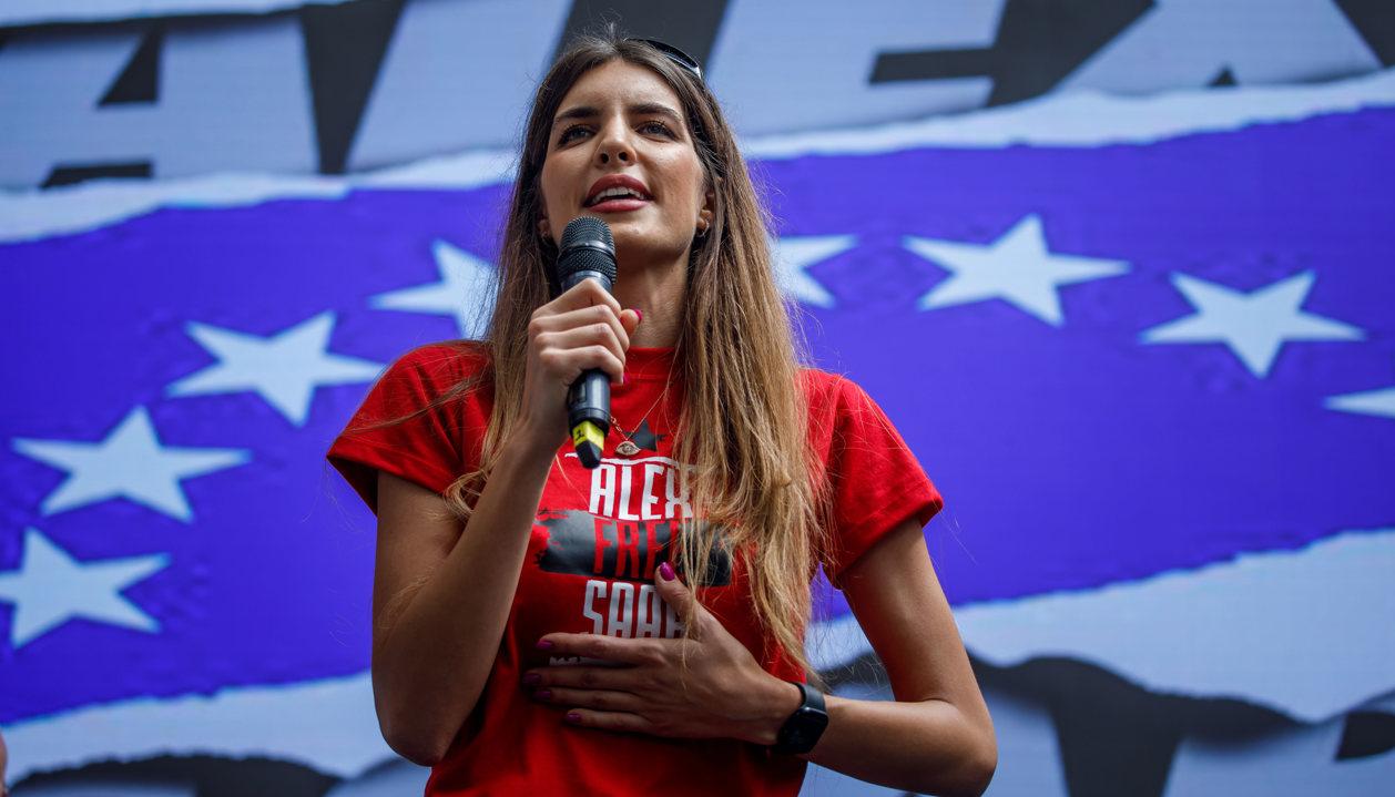 Camila Fabri, esposa del empresario colombiano Alex Saab.