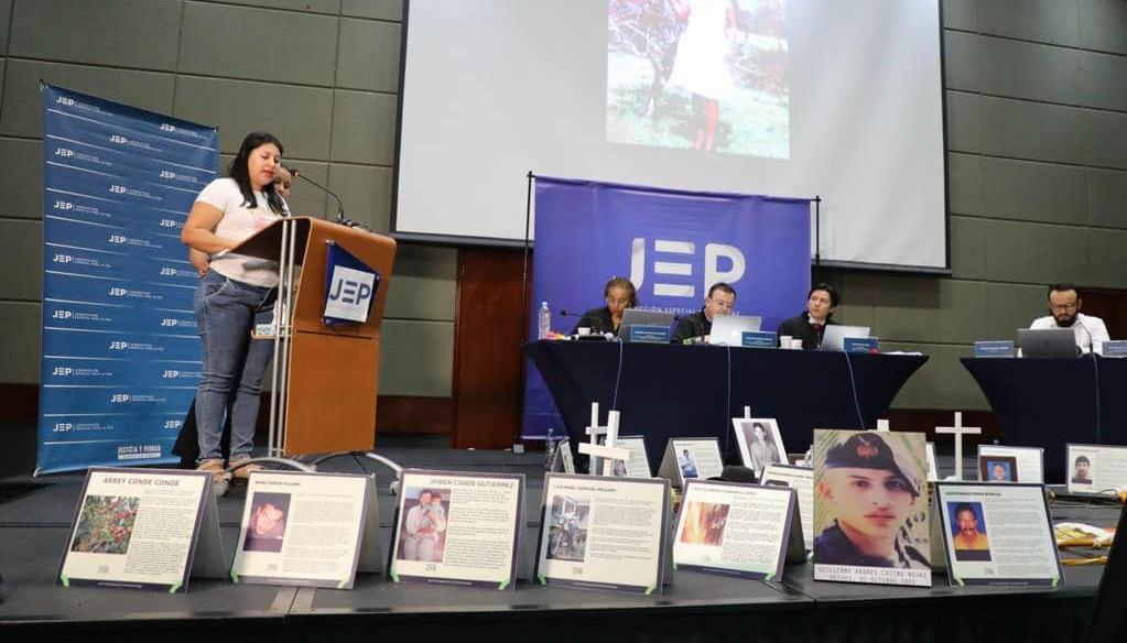 La JEP ha venido documentando los casos de víctimas del conflicto armado.