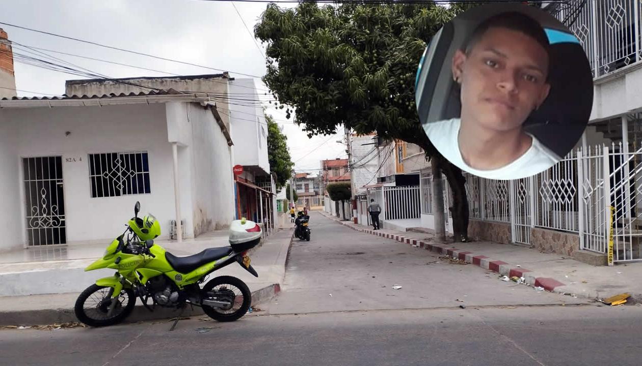 Jack Daniel Gutiérrez Plaza fue la víctima mortal del ataque a bala en esta cuadra de Los Almendros. 