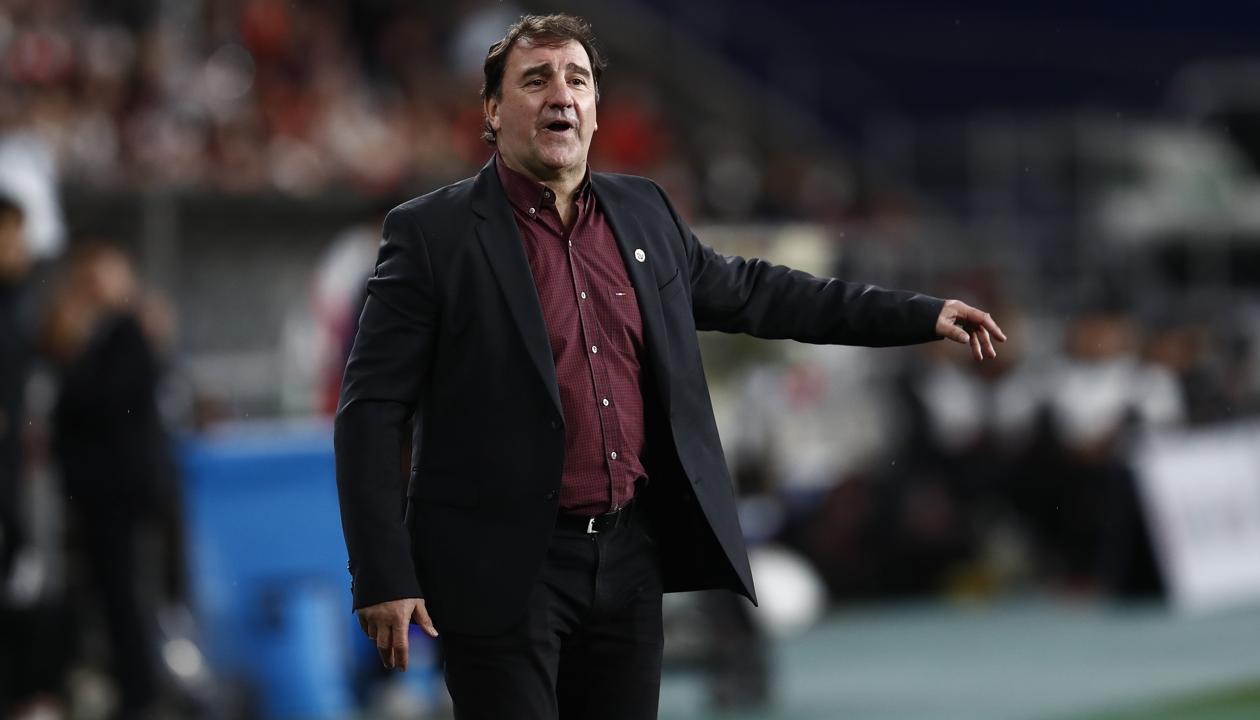 Néstor Lorenzo, técnico de la Selección Colombia. 