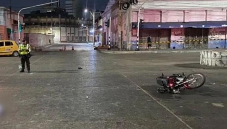 Lugar del accidente.