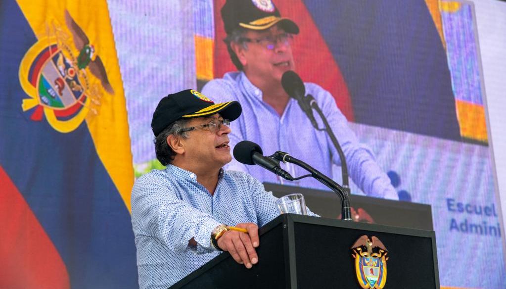 El Presidente de la República, Gustavo Petro.