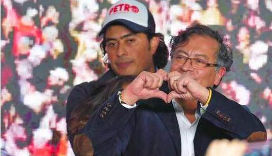 Nicolas Petro y Gustavo Petro.
