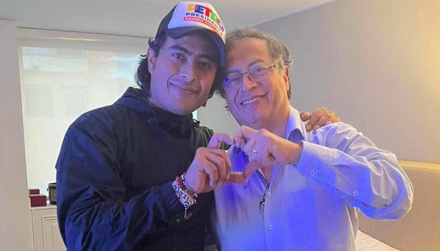 Nicolás y Gustavo Petro.