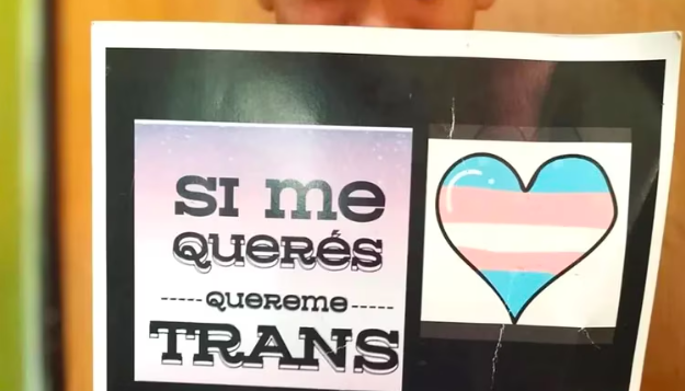 Cartel del niño Luan Leiva.