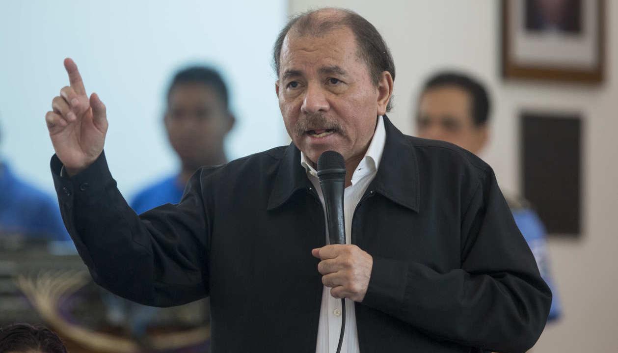 El presidente de Nicaragua, Daniel Ortega.