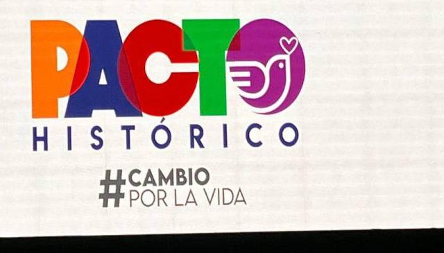 Logo del partido político Pacto Histórico. 