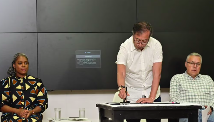 El Presidente de la República, Gustavo Petro.