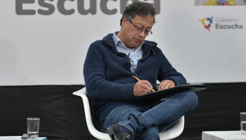 El Presidente de la República, Gustavo Petro.