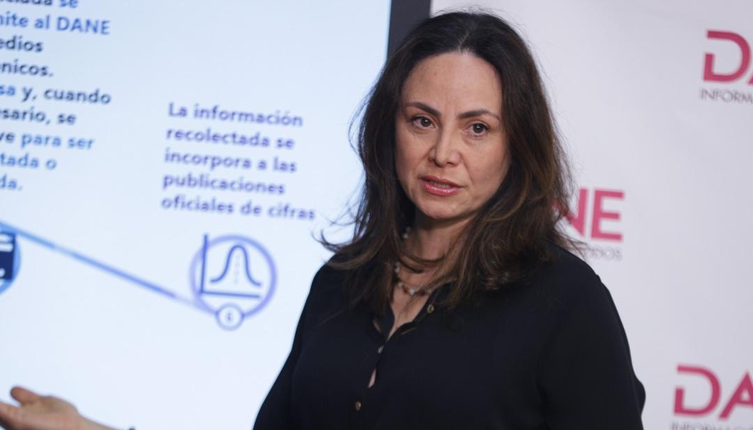 Piedad Urdinola, directora del DANE.