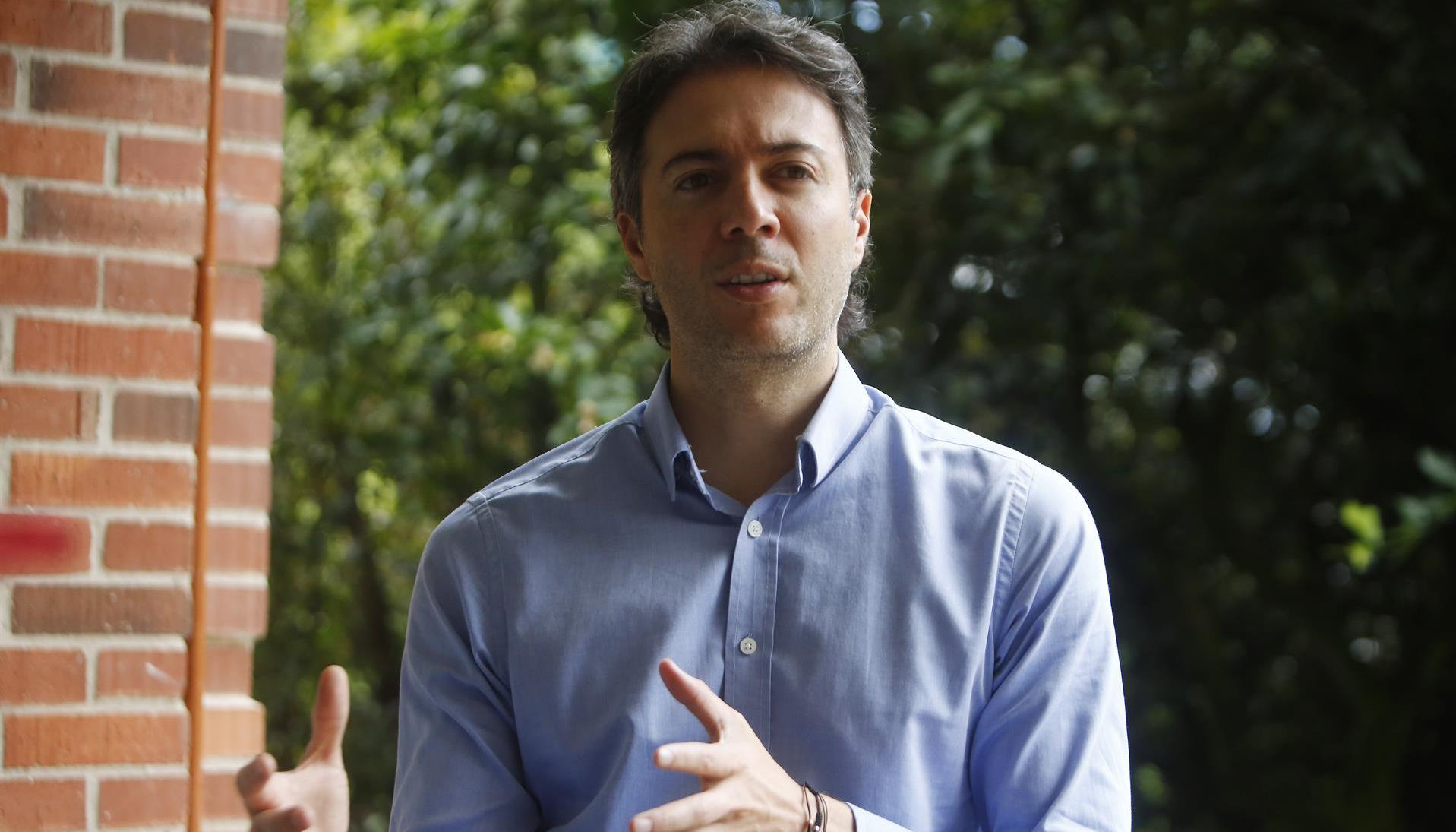 El Alcalde de Medellín, Daniel Quintero Calle.