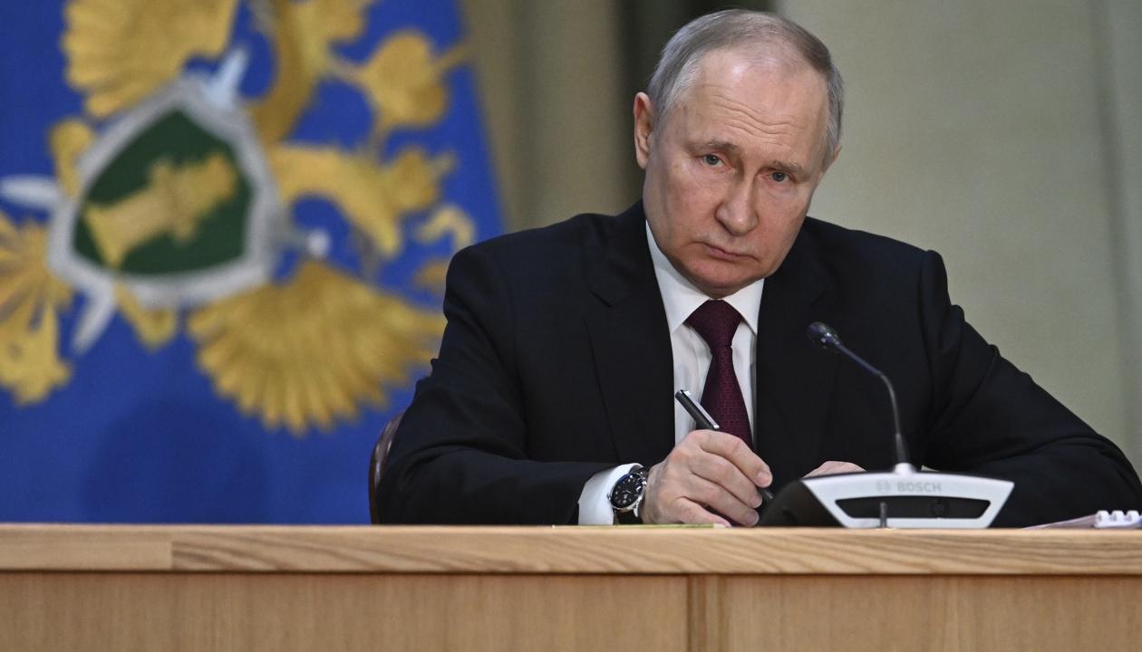 El presidente de Rusia, Vladimir Putin.