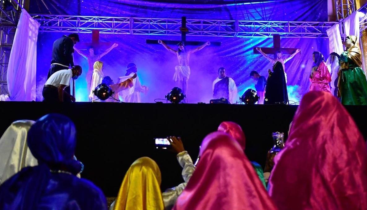 Celebración de la Semana Santa en Sabanalarga, Atlántico.