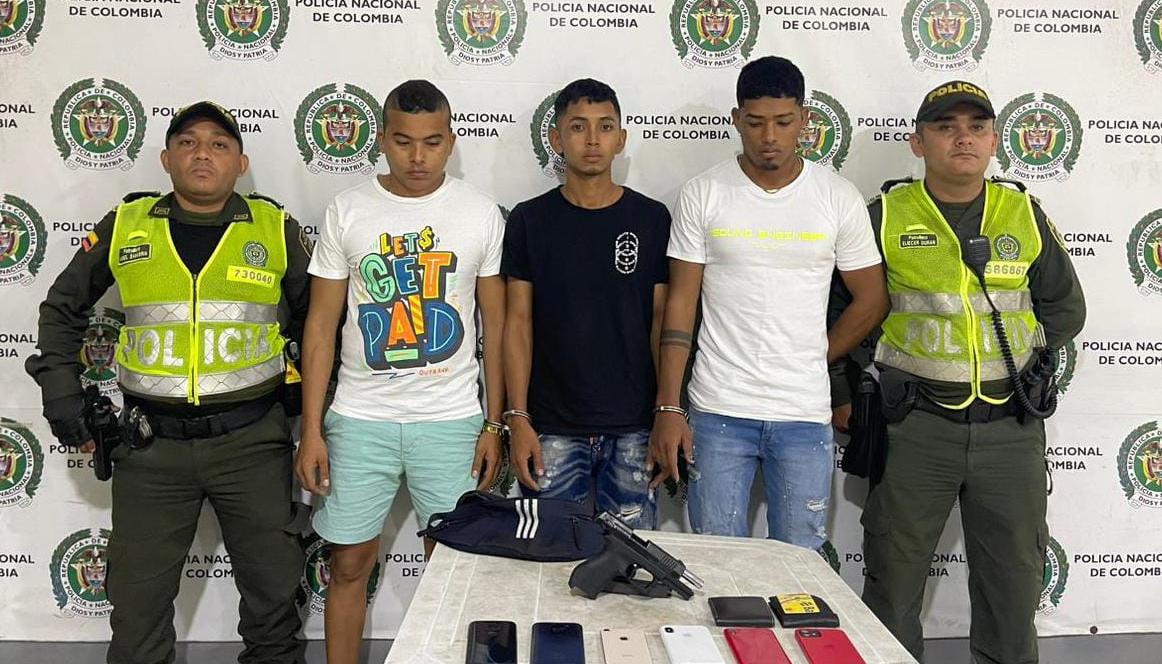 Tres capturados tras un atraco en La Circunvalar