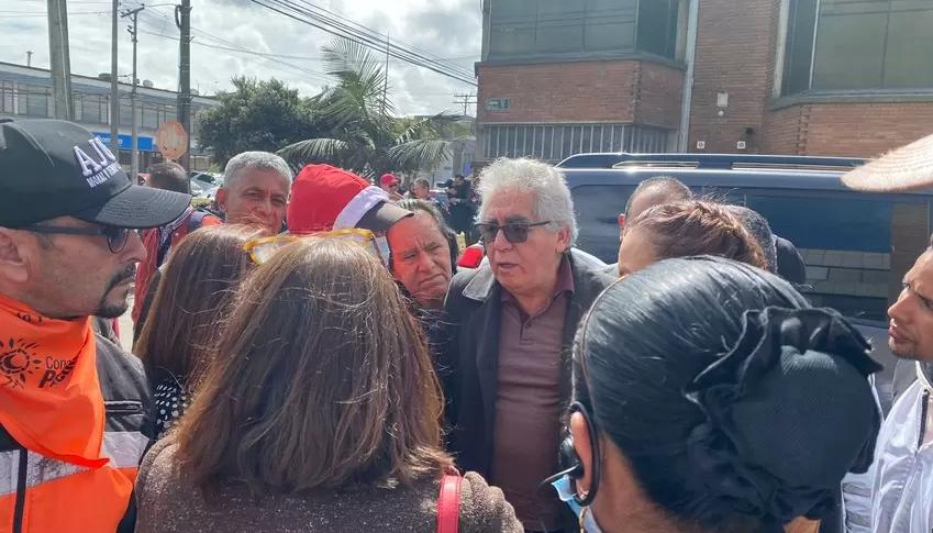 Augusto Rodríguez, director de la UNP, comentando sobre el atentado.
